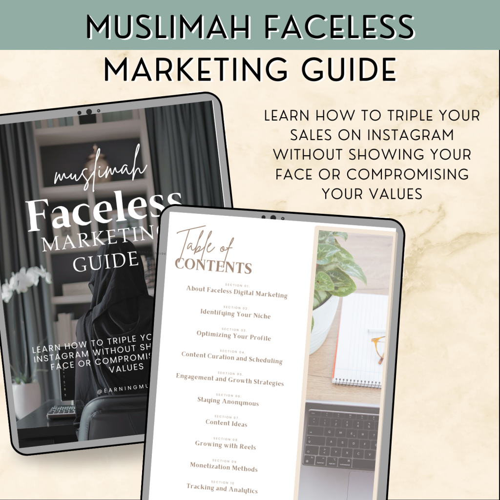MUSLIMAH FACELESS MARKETING GUIDE