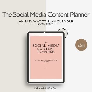 SOCIAL MEDIA CONTENT PLANNER
