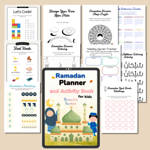 Kids Ramadan Planner & Activity Book