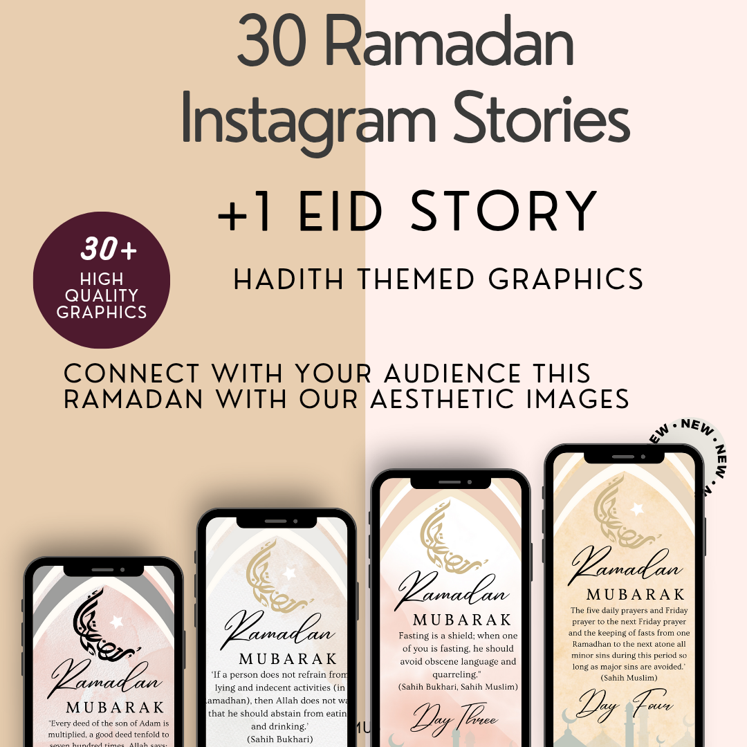 30-Days Ramadan Instagram Stories Pack