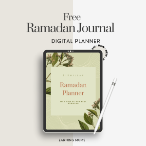 Free Green Themed Ramadan Planner