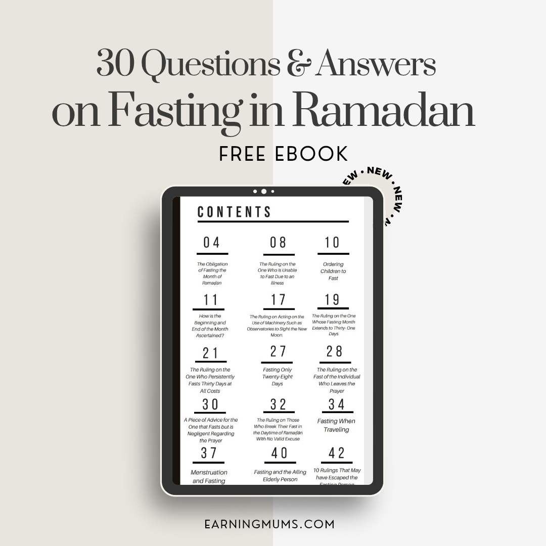 30 Questions and Answers on Fasting in Ramadan Free Ebook - Image 3